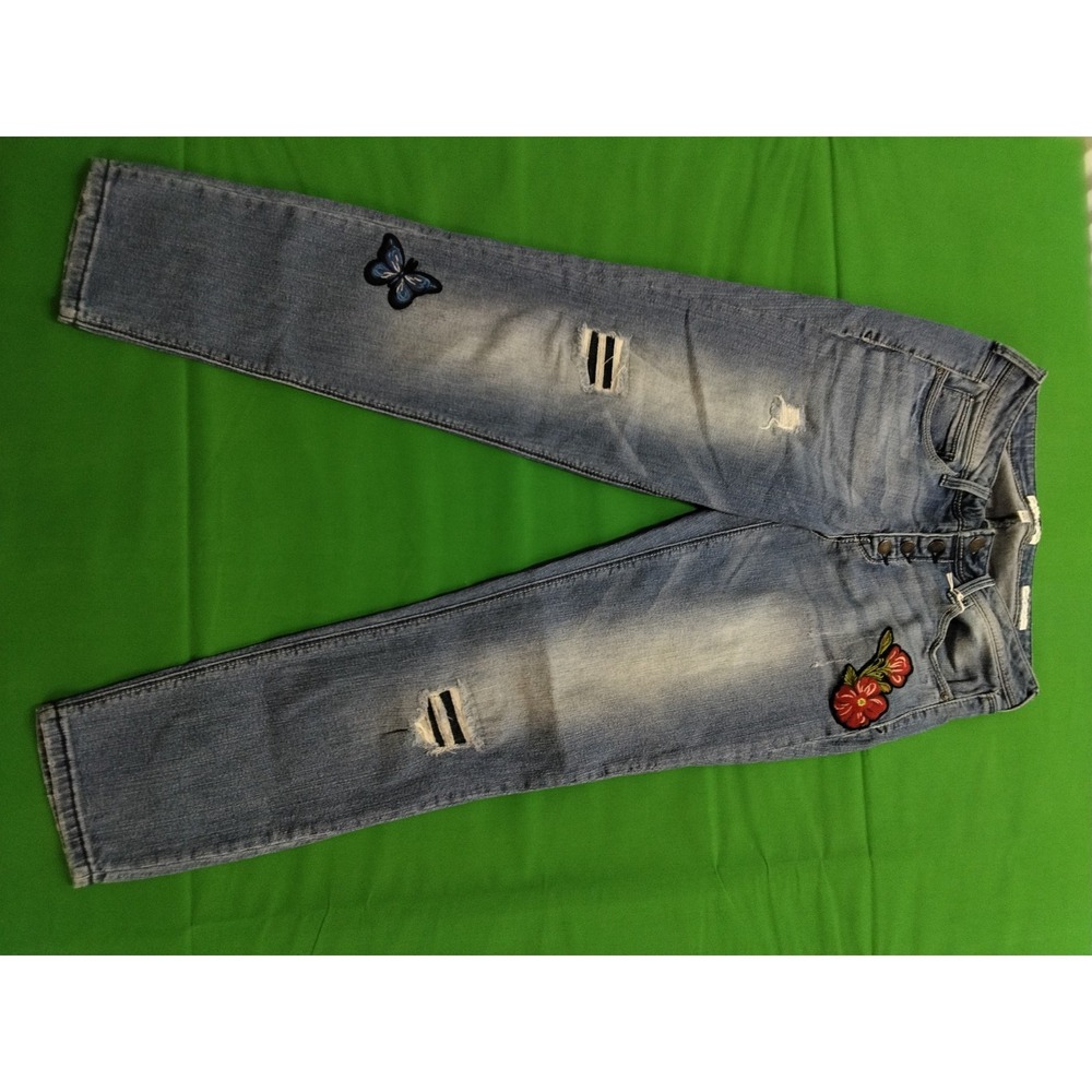 Black Daisy Jeans Women's Size 5/27 Blue Jamie Relaxed  Casual Denim